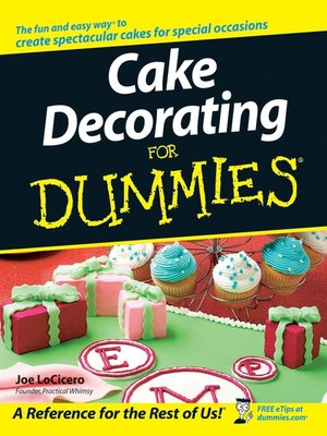 cover image of Cake Decorating For Dummies